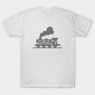 "Grazy Train" with a train T-Shirt